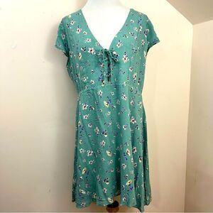 Showpo Secret Cure Mini Dress Mint floral 14